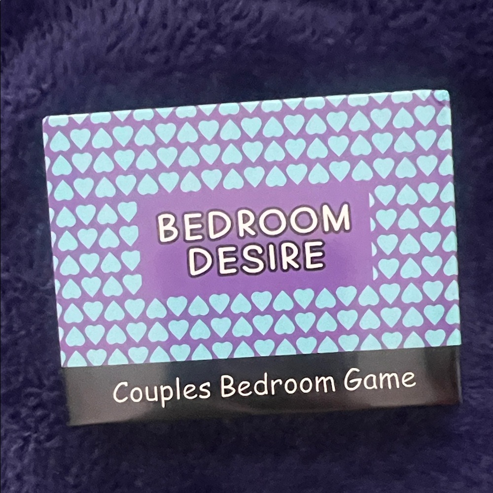 Source Unknown Purple and Blue Couples Bedroom Game